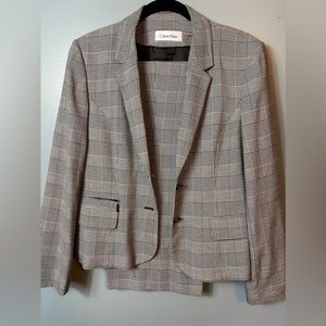 Calvin Klein - white & black stripes